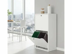 Cubo de basura para la cocina - Cubo de reciclaje - 4 compartimentos de 20L -51,7(ancho)x91,7(alto)x27,3(fondo) cm. - - EMI^Don Hierro Online