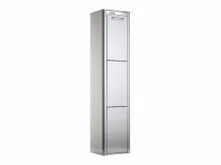 Cubo de basura para la cocina - Cubo de reciclaje - 3 compartimentos de 20L - acero Inoxidable - CUBEK^Don Hierro Clearance