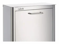 Cubo de basura para la cocina - Cubo de reciclaje - 3 compartimentos de 20L - acero Inoxidable - CUBEK^Don Hierro Clearance