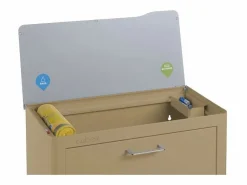 Cubo de basura para la cocina - Cubo de reciclaje - 4 compartimentos de 20L - CUBEK^Don Hierro Online