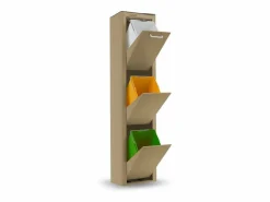 Cubo de basura para la cocina - Cubo de reciclaje - 3 compartimentos de 20L - CUBEK^Don Hierro
