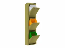 Don Hierro Cubo De Basura Para Cocina|Cubo de basura para la cocina - Cubo de reciclaje - 3 compartimentos de 20L - CUBEK