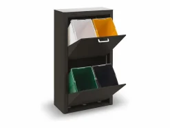 Cubo de basura para la cocina - Cubo de reciclaje - 4 compartimentos de 20L - CUBEK^Don Hierro Clearance