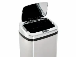 Homcom Cubo de basura plata 33x25x84cm Plateado Outlet