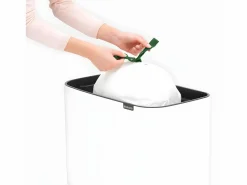 Brabantia Cubo De Basura Para Cocina|Cubo de basura Touch Bin con soporte de 36L Código R