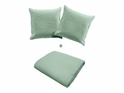 Cubre Cama Acolchado y 2 Fundas de Almohada Romane^Douceur d'intérieur Discount