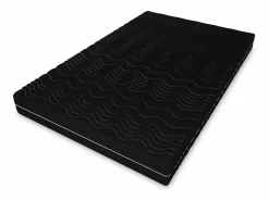 Cubrecama con capa de masaje, tamaño del cubrecama: 200 x 200 x 10, funda incluida, color del cubrecama: negro, dureza media: H3^ Sale