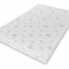 Cubrecama TOP5, tamaño del cubrecolchón: 100 x 200 x 5, funda incluida, color del cubrecama: aloe vera, dureza media: H4^ Discount