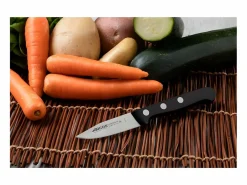 ARCOS Cuchillo Pelador Universal Acero Inoxidable Negro 7,5 cm