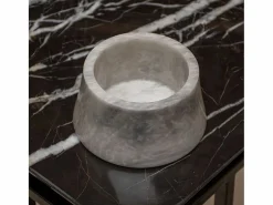 Cuenco decorativo de mármol^