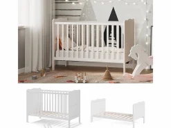 Vicco Cuna 124x65x87 tobi Blanco New