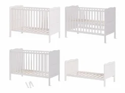 Vicco Cuna 124x65x87 tobi Blanco New