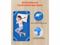 Cuna para Bebé SucceBuy Apilable, 107 x 58 cm, , Lote de 6, para Guarderías, Escuelas Infantiles y Aulas^ New