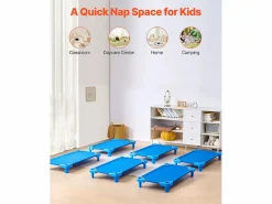 Cuna para Bebé SucceBuy Apilable, 107 x 58 cm, , Lote de 6, para Guarderías, Escuelas Infantiles y Aulas^ New