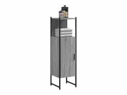 Garden Furniture Columna De Baño|Cynmar Armario de baño madera de ingeniería Sonoma 33x33x120,5 cm
