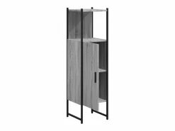 Garden Furniture Columna De Baño|Cynmar Armario de baño madera de ingeniería Sonoma 33x33x120,5 cm