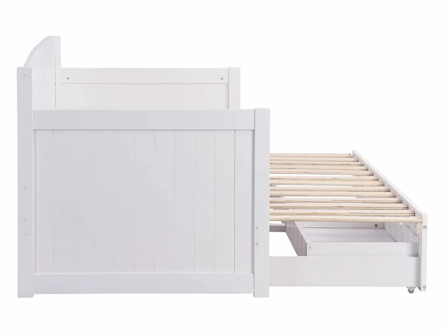 Daybed de 90x190 o 180x190 cm con cajones en pino y MDF - DINIVA^Vente-unique New