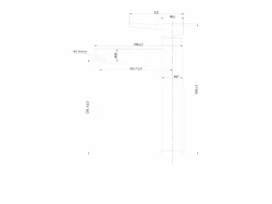 Deco mezclador lavabo alto cromo^Essebagno Discount