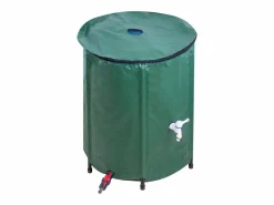 Depósito de agua de lluvia de 200L en PVC con grifo y válvula de drenaje^Mobilibrico Online