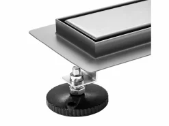 Rea Cañería|Desagüe lineal de acero inoxidable Pure Neo Pro 900 Brush Steel