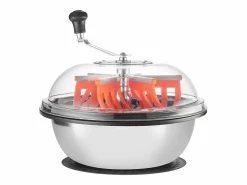Deshojadora Manual SucceBuy 42 cm Cortabrotes Cuchilla de Acero Inoxidable, Cuenco de Corte Hidropónico Húmedo y Seco, Corte Rotativo Trenzado Discount