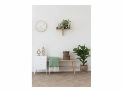 Les Tendances DESIO Set van 2 opbergmanden met deksel – natuurlijke jute Marru00f3n Online
