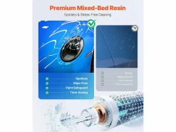 Desmineralizador de Agua SucceBuy para Lavado de Coche sin Manchas, Sistema de Agua Desionizada con Medidor TDS Integrado, Filtro Antimanchas, para Vehículos^ Best