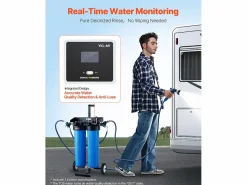 Desmineralizador de Agua SucceBuy para Lavado de Coche sin Manchas, Sistema de Agua Desionizada con Medidor TDS Integrado, Filtro Antimanchas, para Vehículos^ Best
