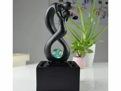 Zen Light Diseño de fuentes de interior con iluminación LED Amor Negro Online