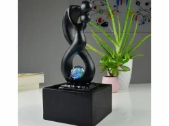 Zen Light Diseño de fuentes de interior con iluminación LED Amor Negro Online