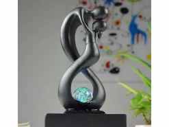 Zen Light Diseño de fuentes de interior con iluminación LED Amor Negro Online