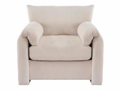 KOMHTOM Sillón|Diseño moderno, tela de chenilla, sillón extragrande, sillón decorativo, sofá individual,
