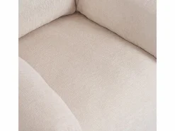 KOMHTOM Sillón|Diseño moderno, tela de chenilla, sillón extragrande, sillón decorativo, sofá individual,