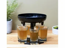 Mister Gadget Vaso|Dispensador de 6 vasos de chupito s de 13 cm