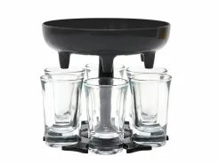 Mister Gadget Vaso|Dispensador de 6 vasos de chupito s de 13 cm