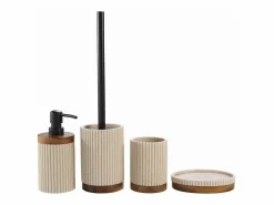 Dispensador de Jabón "Niagara" 17cm Natural de Acacia Moderno y Práctico^Douceur d'intérieur Best