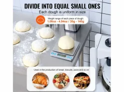 Materiales Y Utensilios De Cocina|Divisor de Masa Manual SucceBuy 40 Piezas, Máquina de Pan de Acero Inoxidable, para Panadería, Restaurante, Comercial