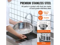 Materiales Y Utensilios De Cocina|Divisor de Masa Manual SucceBuy 40 Piezas, Máquina de Pan de Acero Inoxidable, para Panadería, Restaurante, Comercial