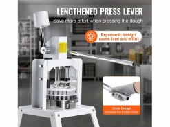 Materiales Y Utensilios De Cocina|Divisor de Masa Manual SucceBuy 40 Piezas, Máquina de Pan de Acero Inoxidable, para Panadería, Restaurante, Comercial