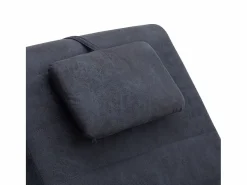 Diván de masaje con almohada de piel de ante artificial^vidaxl New