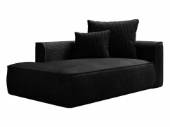 Diván izquierda de pana color PINETA^Vente-unique Outlet