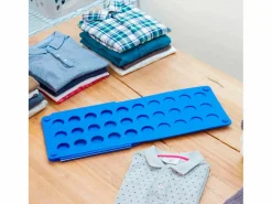 Innovagoods Doblador de ropa plegable 1x59,1x23,5 cm Azul