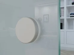 Vente-unique Doble puerta corredera ASTANA Alt.205xAncho 166cm Cristal Transparente Hot