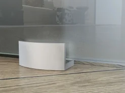 Vente-unique Doble puerta corredera ASTANA Alt.205xAncho 166cm Cristal Transparente Hot