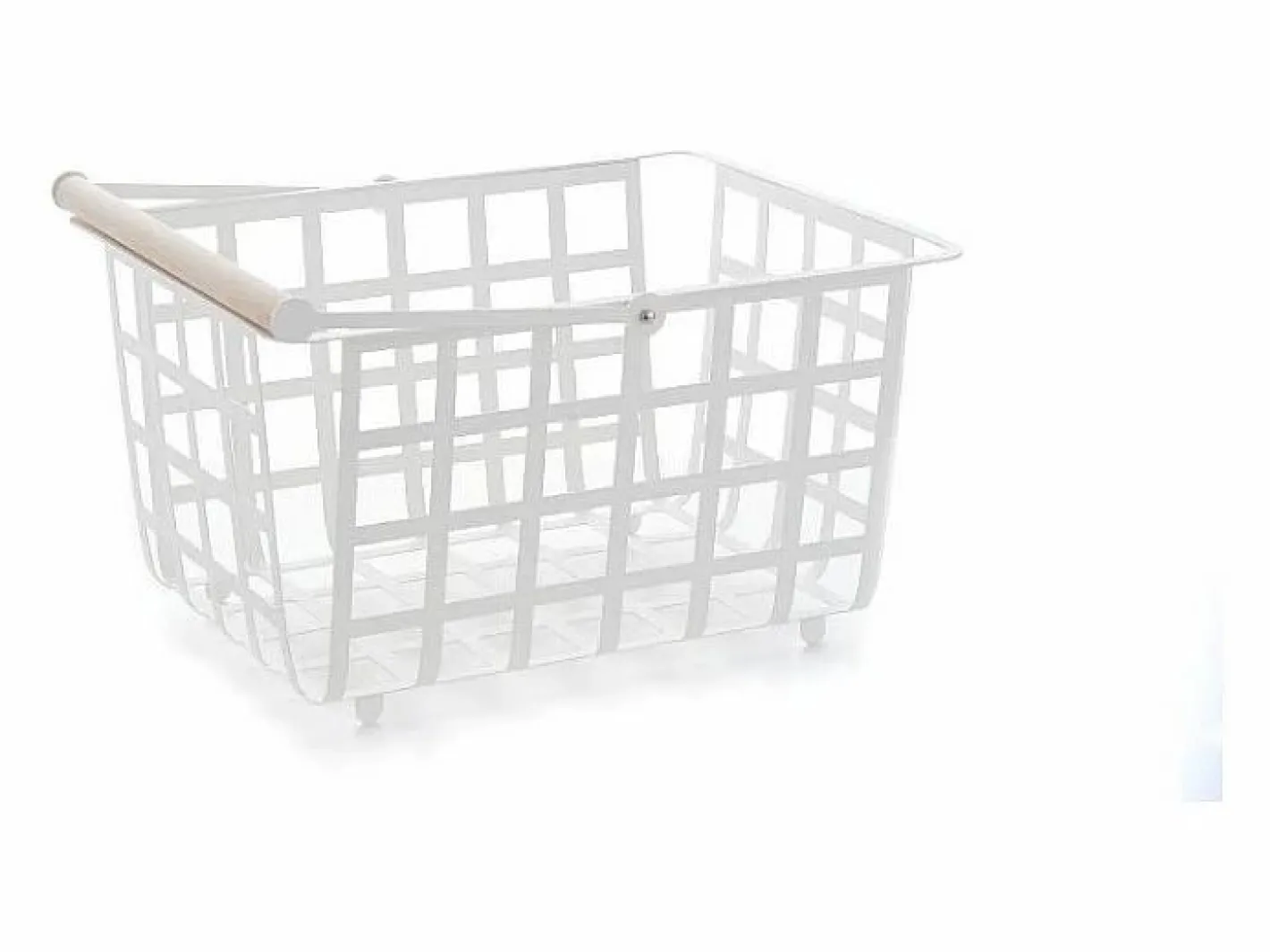 Don Hierro Accesorios De Almacenaje|Cesta|- Cesta metálica de ordenación con asa, tamaño semi grande, multifuncional y decorativa, ZESTA-