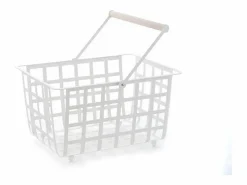 Don Hierro Accesorios De Almacenaje|Cesta|- Cesta metálica de ordenación con asa, tamaño semi grande, multifuncional y decorativa, ZESTA-