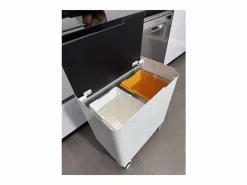 - Cubo de basura ergonómico, funcional y elegante, 2 x 20 litros, ECOBOX NOA-^Don Hierro Online
