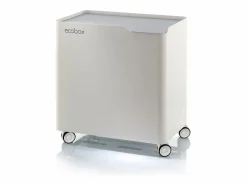 Don Hierro Cubo De Basura Para Cocina|- Cubo de basura reciclaje ECOBOX, con ruedas y cierre suave, 60 litros-