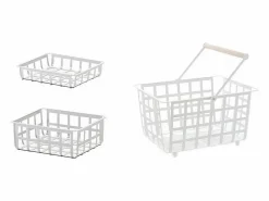 Don Hierro Accesorios De Almacenaje|Cesta|- ZESTAS, set de 3 cestas: tamaño pequeño, medio y semi grande-