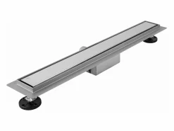 Rea Drenaje Lineal Neox 900 Brush Steel Plateado